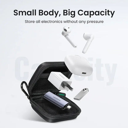 UGREEN hard earphone case for AirPods & Sennheiser