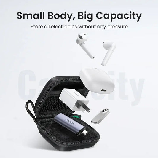 UGREEN hard earphone case for AirPods & Sennheiser