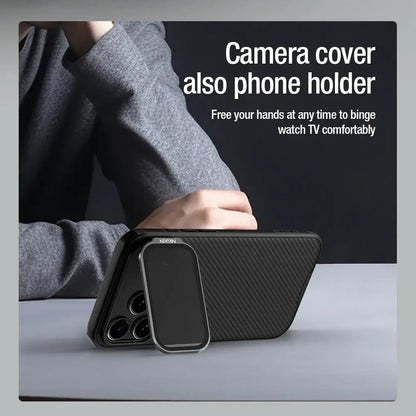 Nillkin For iPhone 17 Pro Max 17Pro Magnetic CamShield Prop Phone Case Camera Foldable Stand Back Cover