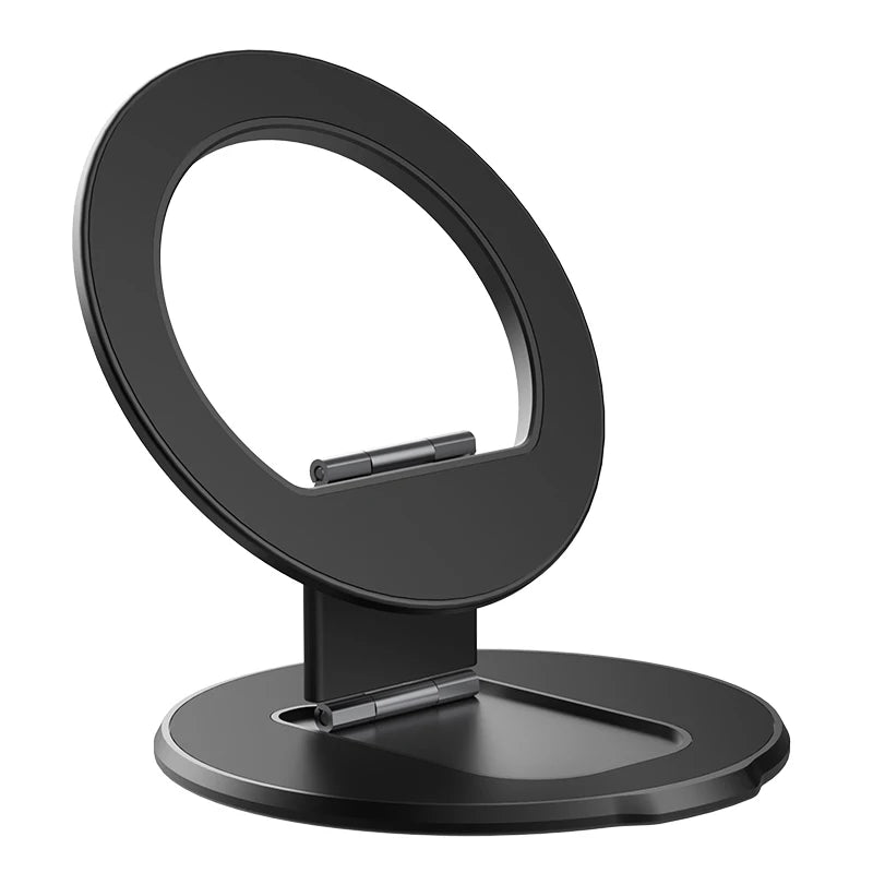 NILLKIN Magnetic Phone Holder For iPhone 16 Foldable Ring Buckle Back Adhesive Stand Portable Car Phone Holder For Huawei Xiaomi
