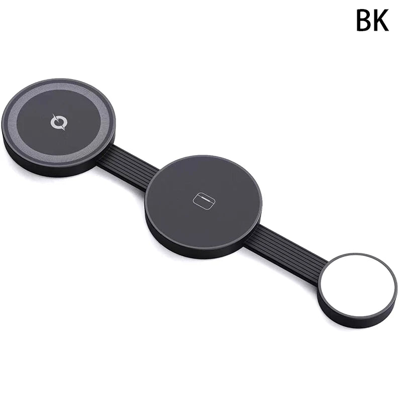 For iPhone 12 TO  17 Pro Watch Airpods Anker UFO 3 In 1 Wireless Charger MagSafe MagGo Charger Station Qi2 15W Foldable Charge Pad