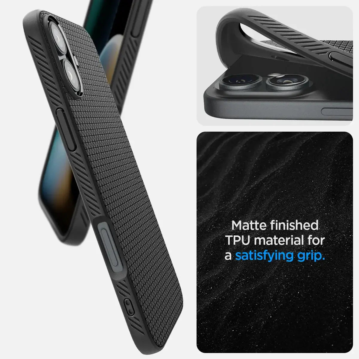 Coque Spigen Liquid Air pour iPhone 16 / iPhone 16 Plus (2024)