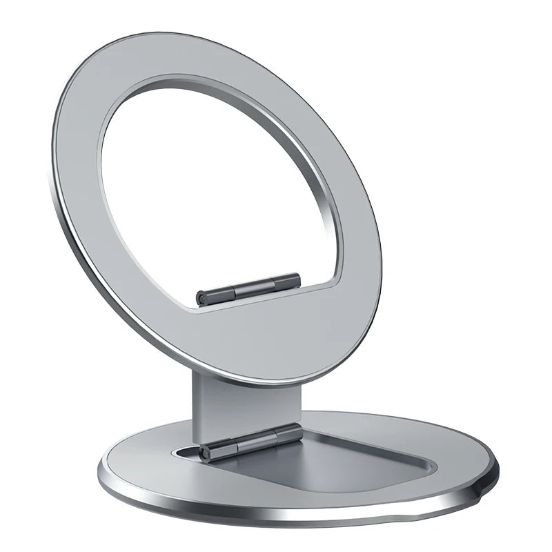 NILLKIN Magnetic Phone Holder For iPhone 16 Foldable Ring Buckle Back Adhesive Stand Portable Car Phone Holder For Huawei Xiaomi