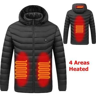 Smart Heating Vest – USB 9-Zone Heated Winter Wear