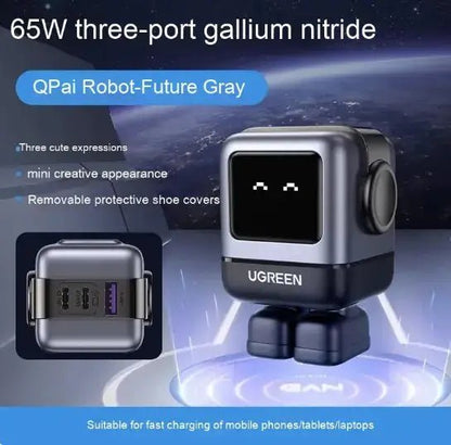 UGREEN Nexode 65W GaN USB-C Charger (3-Port)