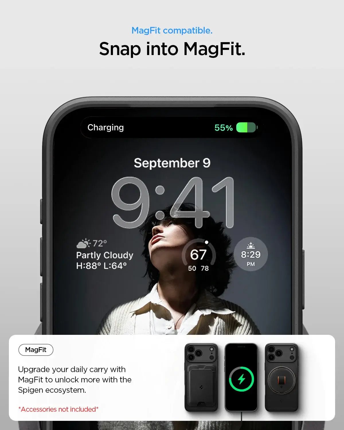 Spigen Thin Fit MagFit iPhone 17 Case MagSafe ring Techs Park
