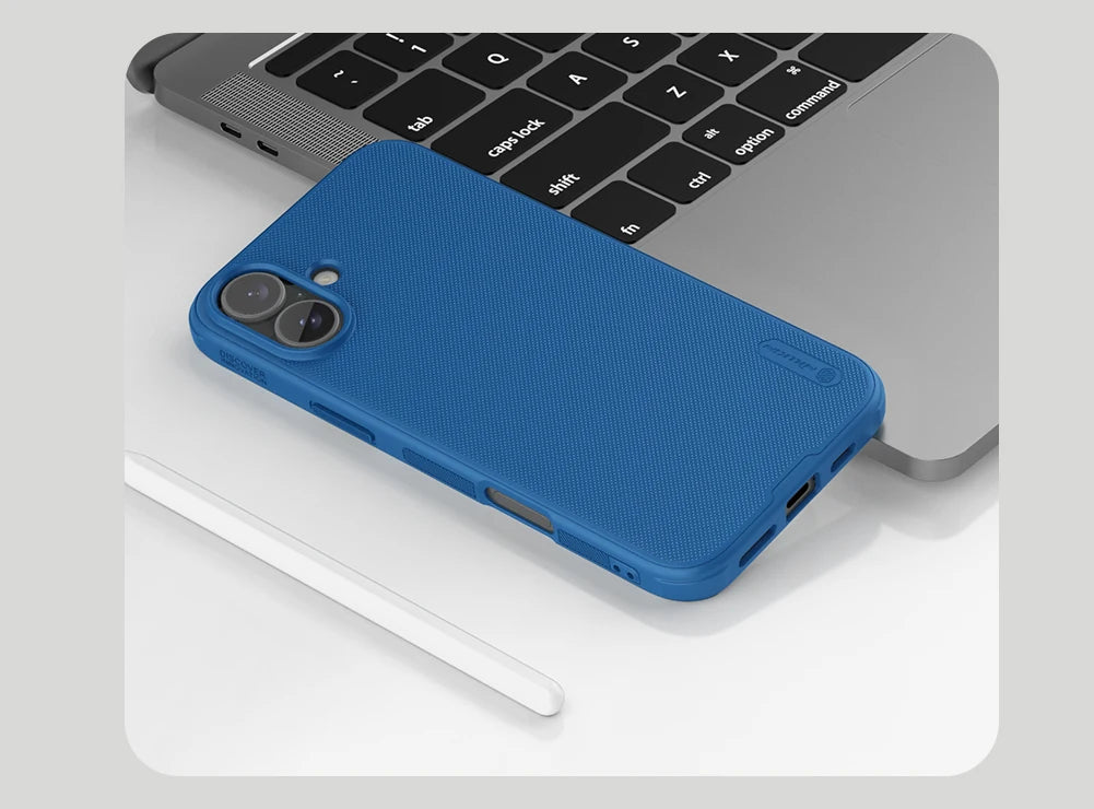 For iPhone 16 Case NILLKIN Fitted Case For iphone 16 High Quality Super Frosted Shield Case Matte PC Cover