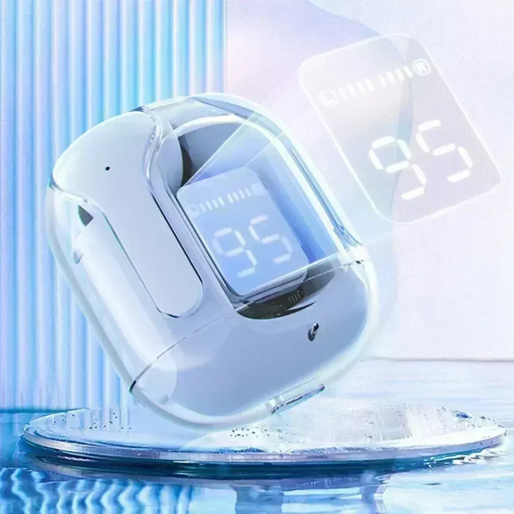 Original T2 Bluetooth Headphones TWS Transparent Wireless Bluetooth Headset HIFI Sound Quality Bluetooth 5.3 For Xiaomi Earbuds