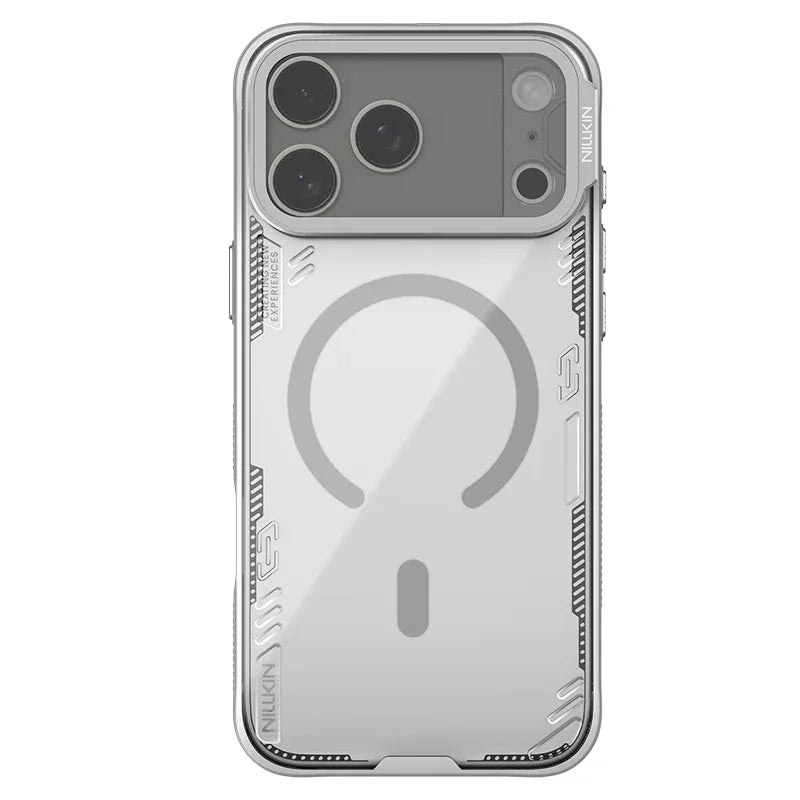 Nillkin For iPhone 17 Pro Iceblade Prop Magnetic TPU border PC back cover lens cover bracket phone case protective cover