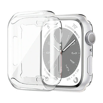 Screen Protector For Apple Watch 10 Case 46mm 42mm 45mm 41mm 44mm 40mm TPU bumper Cover iWatch Series 9 8 7 SE 6 5 4 Protective