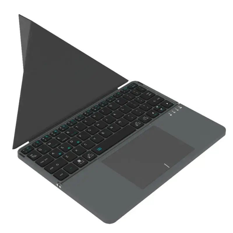 Foldable Bluetooth Keyboard with Touchpad 64 keys layout Techs Park