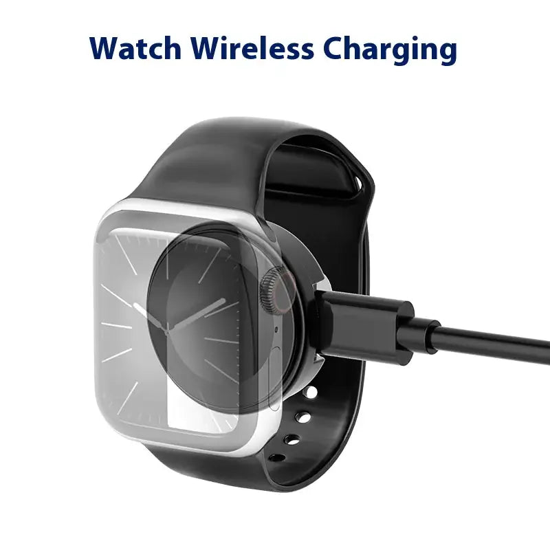All-in-One Charge Card compatible with wireless charging watches