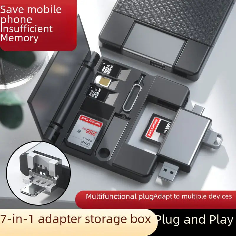 Multi-Function OTG Card Reader for Apple Devices