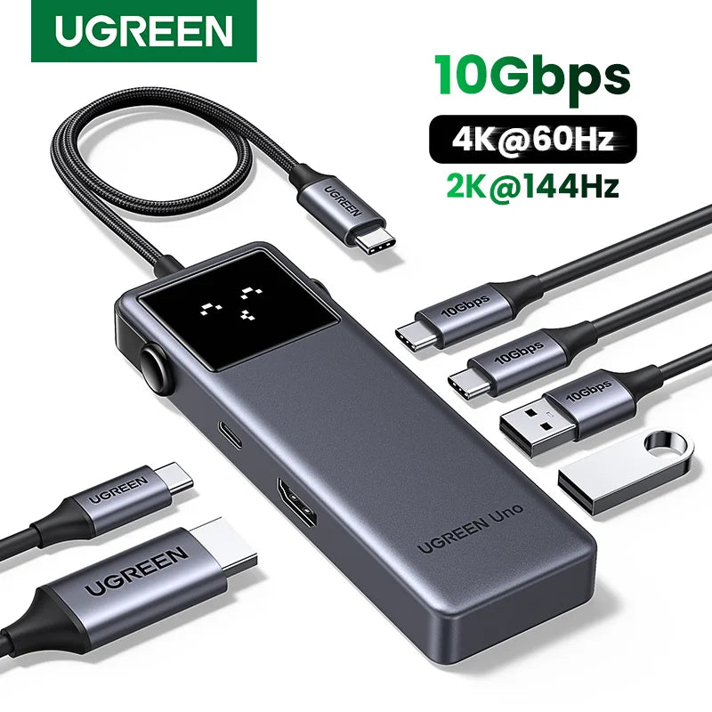 UGREEN Uno USB-C Hub 6-in-1