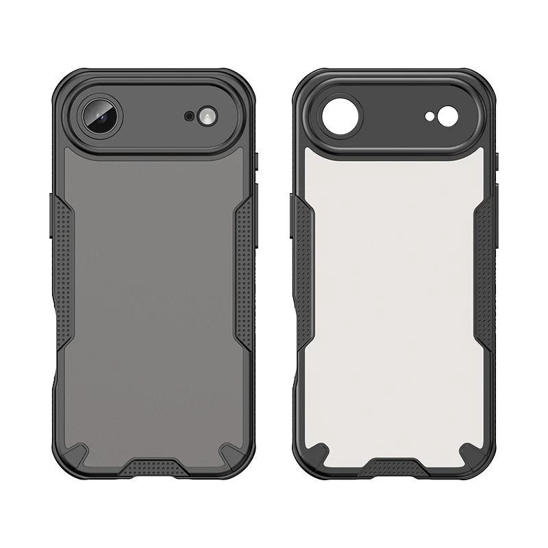 Frosted Transparent Case For iPhone 17 Air Case Silicone Matte TPU Cover For iPhone 17 Air Case Protector For iPhone 17 Pro Max