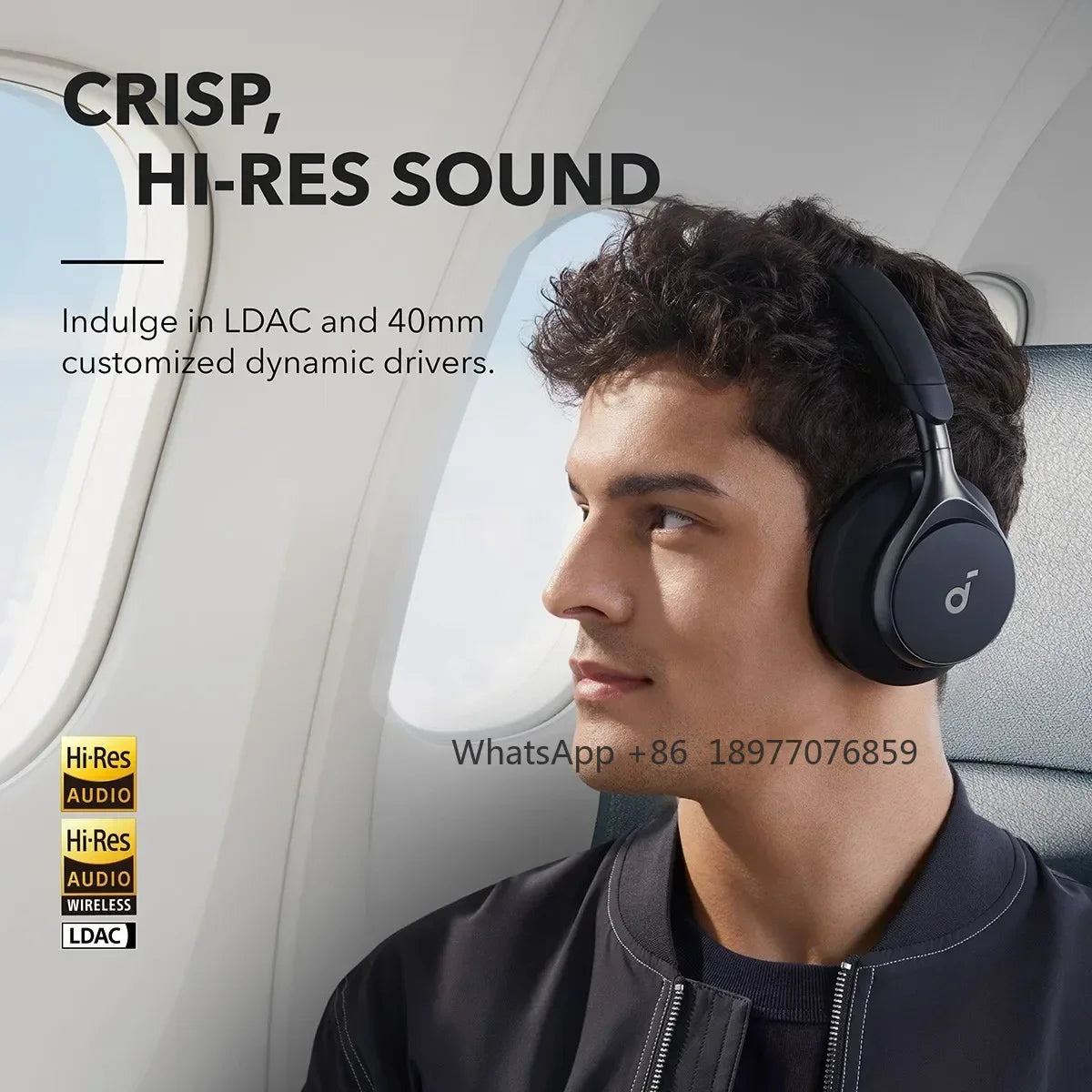 Soundcore By Anker Space One Active Noise Cancelling Headphones Wireless Bluetooth Headphones Wireless Bluetooth Headset
