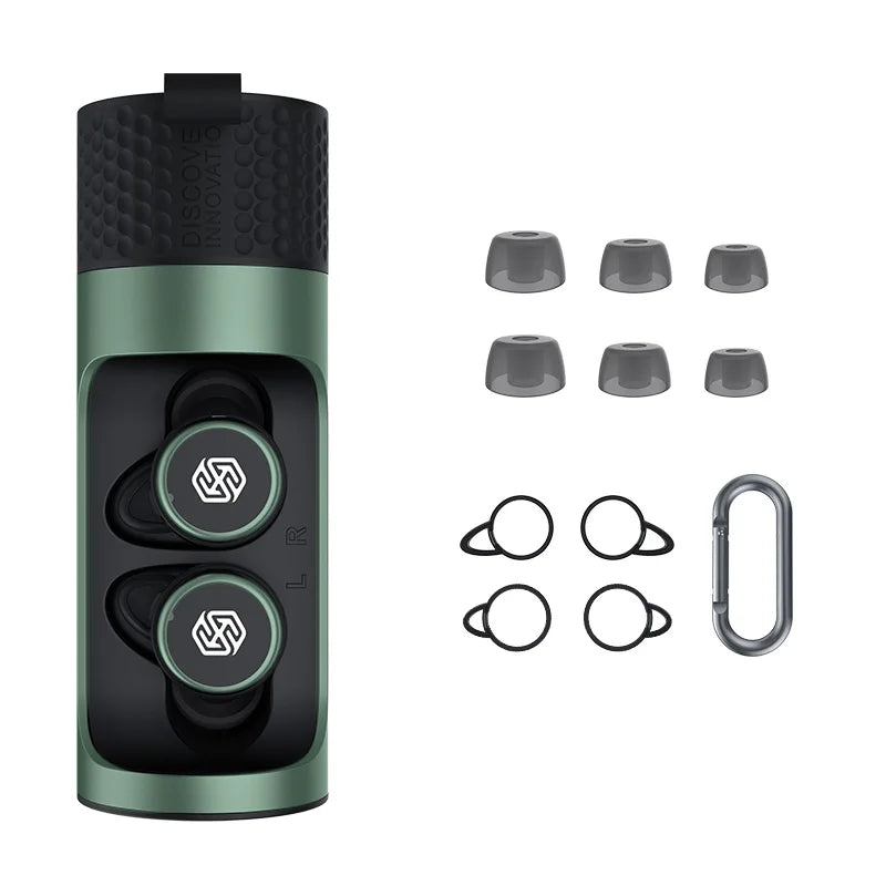 NILLKIN TW004 Wireless Headphones Bluetooth 5.0 Earphones TWS Earbuds With Mic CVC Noise Cancelling headset IPX5 Water Proof