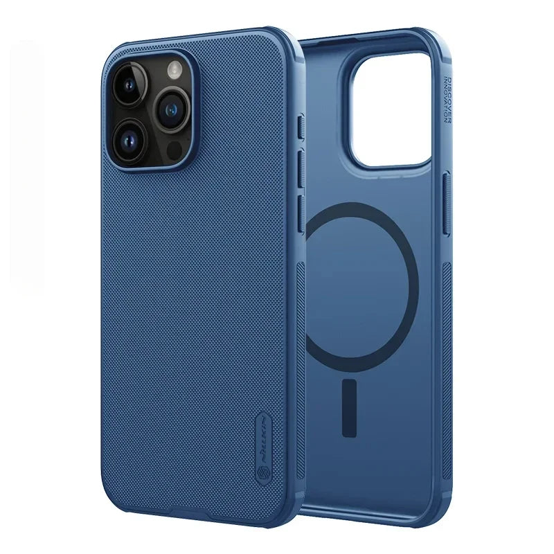 Nillkin Case For iPhone 16 Pro Max 16 Plus Case Super Frosted Shield Anti-Fingerprint Magnetic Case Hard PC Matte Back Cover