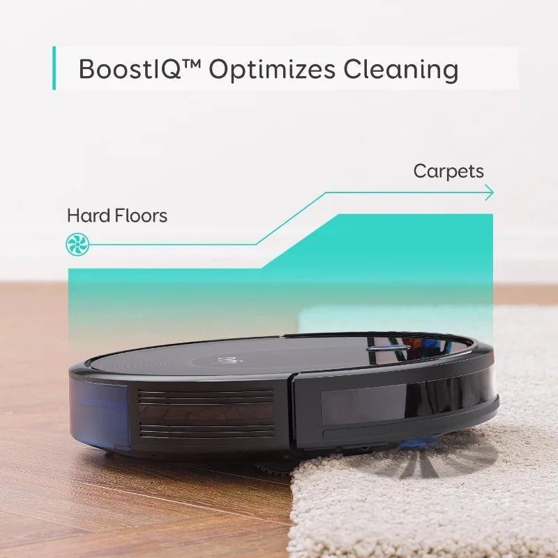 eufy by Anker, BoostIQ RoboVac 30, Robot Vacuum Cleaner, Upgraded, Super-Thin, 1500Pa Suction, Boundary Strips Included