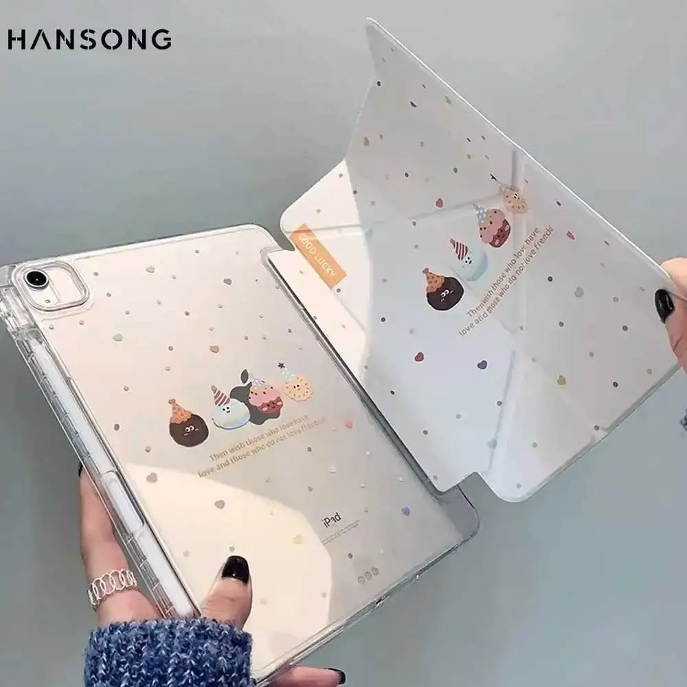 Y-Type Case with Pencil Holder for iPad 