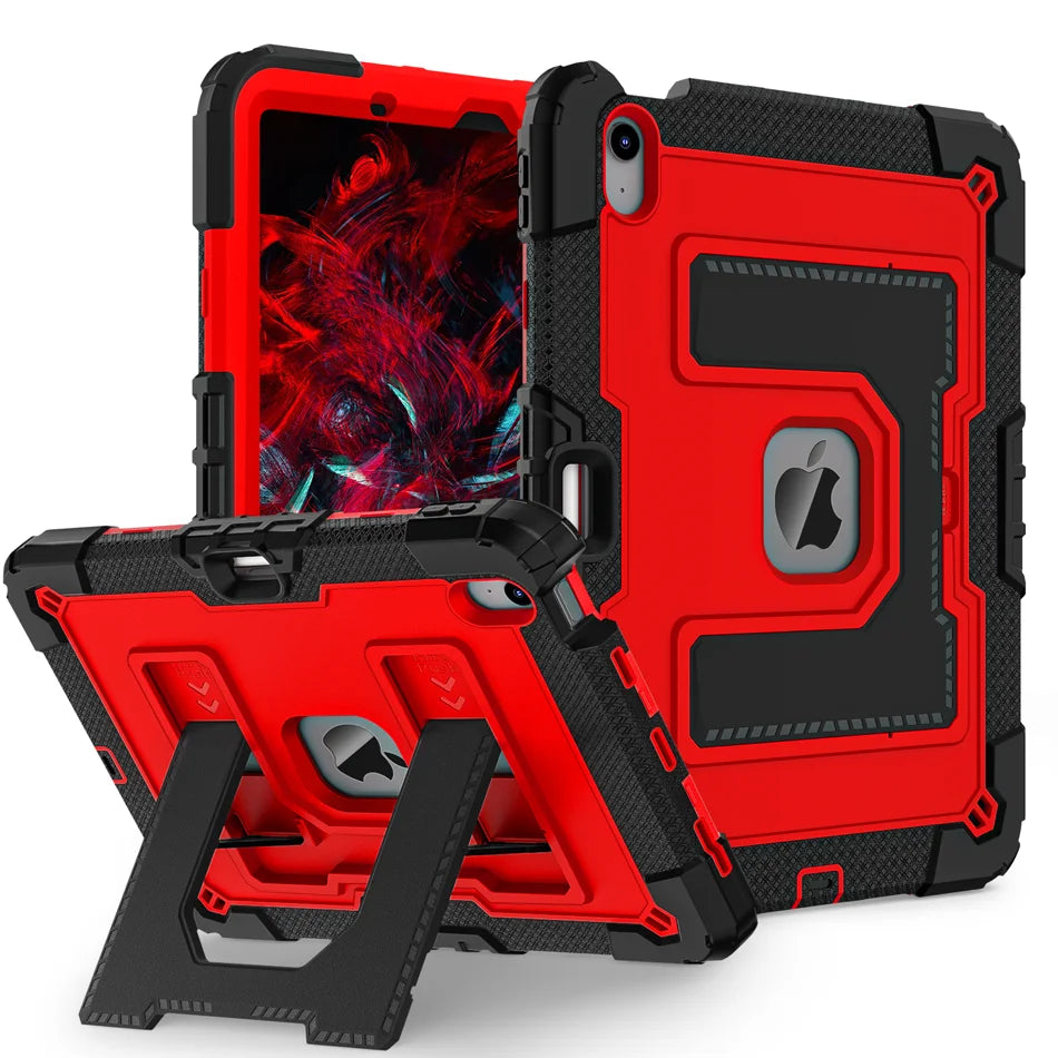 360 Rotation Stand Tablet Case For iPad 6 7 8 9 10th 11th Generation Pro 2025 11 Mini Air 4 5 10.9 inch Case Shockproof Cover