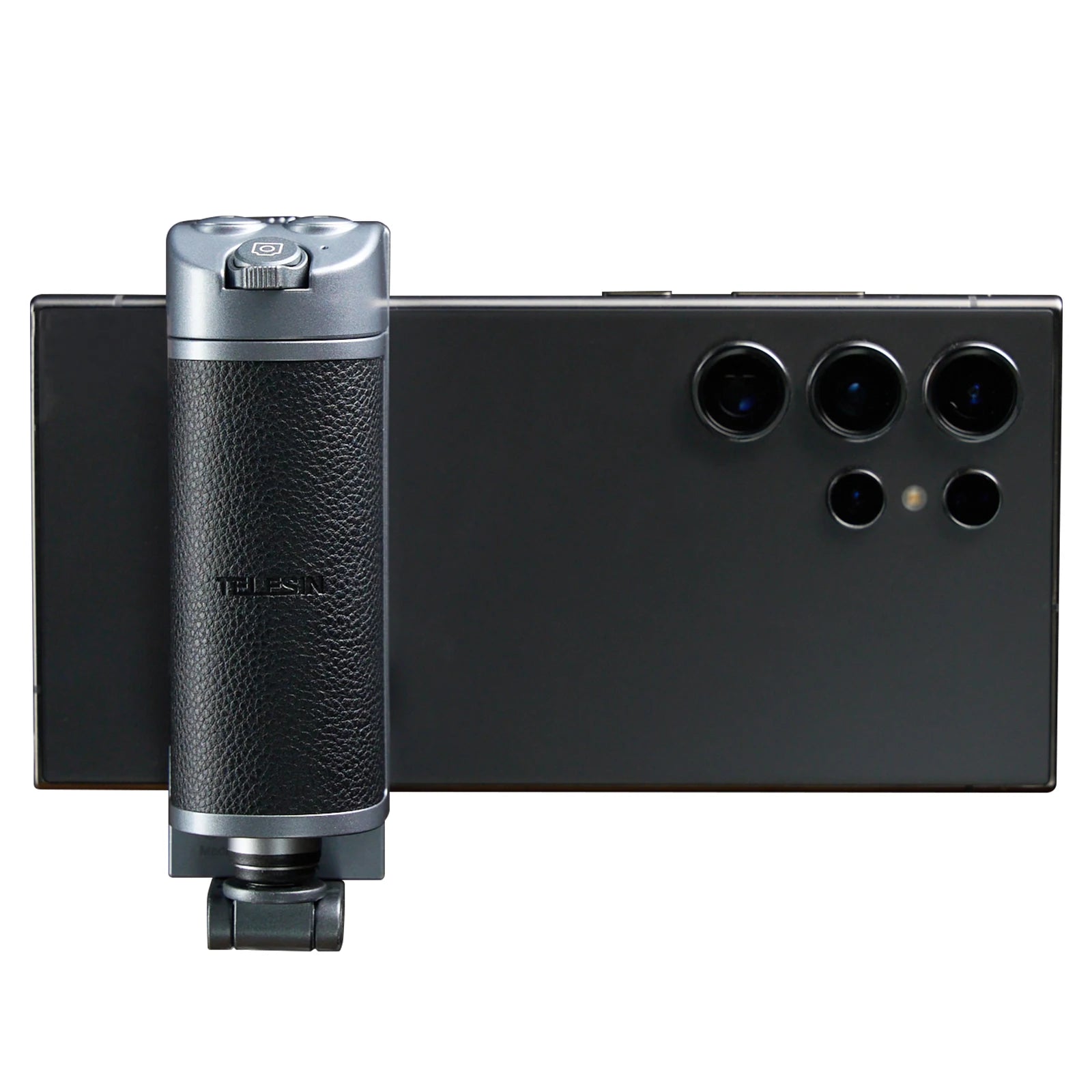 TELESIN°shooting Grip for Phone, Bluetooth Mobile Phone Grip, with Detachable Remote Control, Compatible with All Phone
