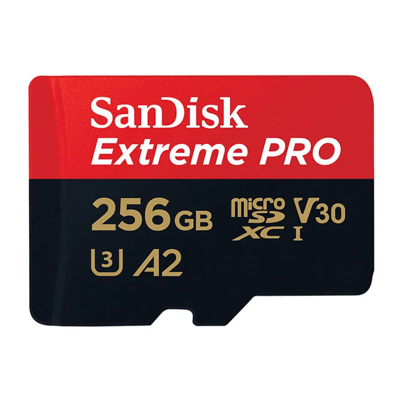SanDisk Memory Card Extreme Pro Micro SD Card 64GB 256GB 512GB A2 U3 V30 4K UHD TF Card Up To 200M/s Flash Card for Camera Drone