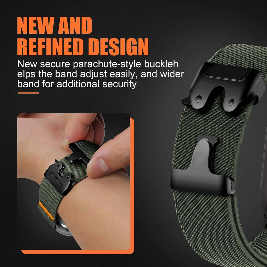 Parachute Straps For Apple Watch ultra 2 Band 49mm 45mm 46mm 44mm 42mm 40mm 41mm correa Bracelet IWatch Series 10 9 8 7 6 3 SE