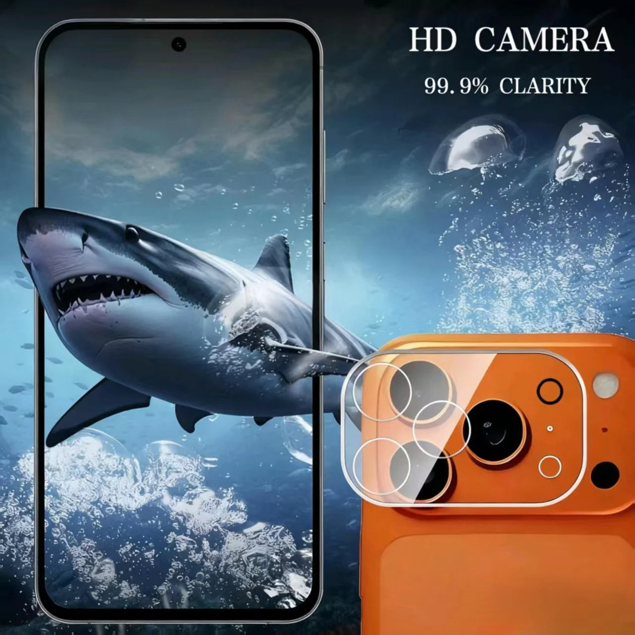 New Style Camera Protector For IPhone 17 Series HD Camera Protector 3D Lens Case For 17 Air 9H Back Lens Glass Film Cover Cap