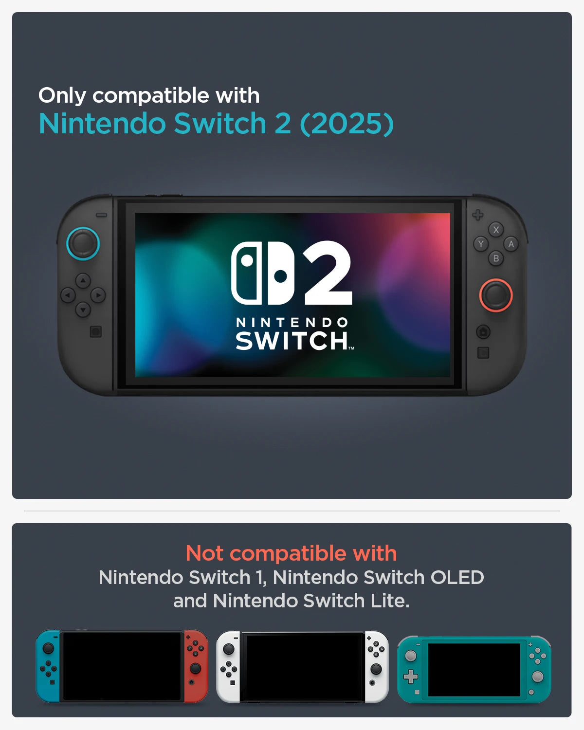 Spigen Rugged Armor Thermoplastic Polyurethane Case for Nintendo Switch 2