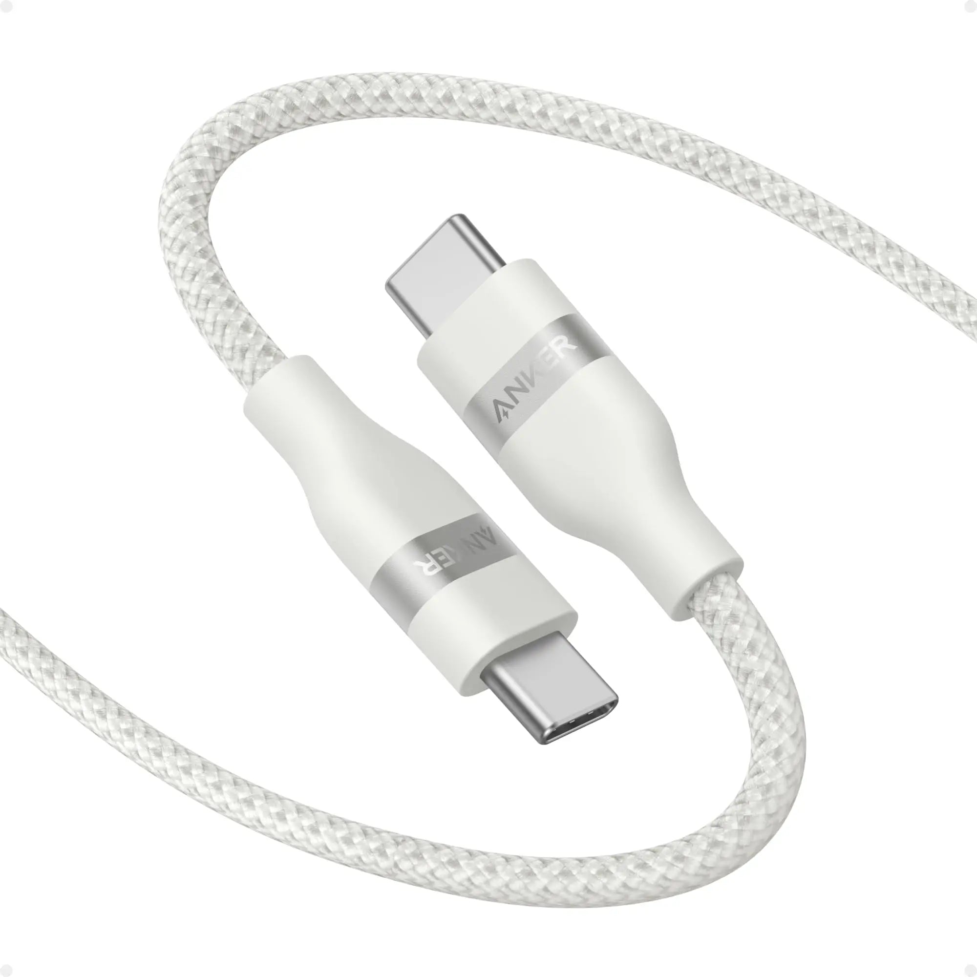 Anker USB-C to USB-C Cable (3 ft / 6 ft, 240W, Upcycled-Braided)Fast Charging Type C Charger for iPhone 16/16 Pro/16 Plus/16 Pro