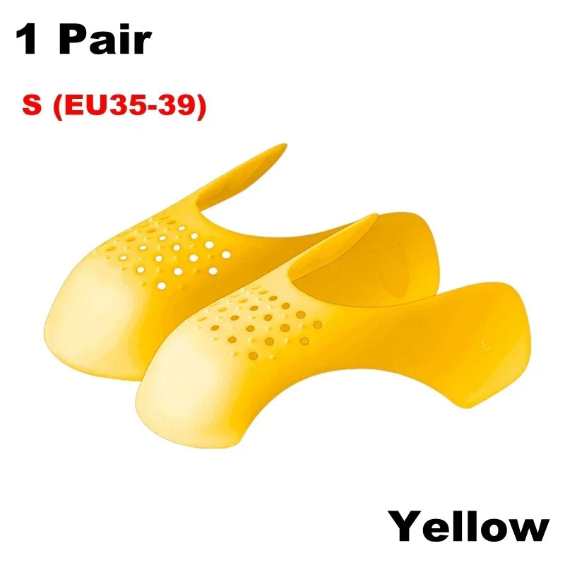 1 Pair Sneaker Shield Sneakers Anti Crease Wrinkled Fold Shoes Support Toe Cap Sport Ball Shoes Head Stretcher Head Shield