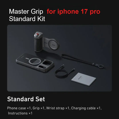TELESIN Master Phone Camera Grip for iPhone 17 Pro