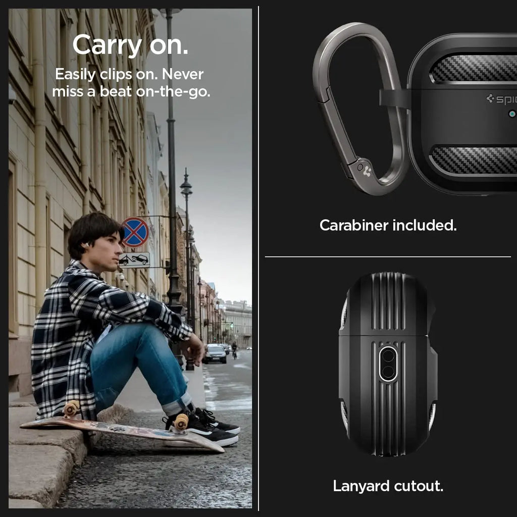 Spigen Rugged Armor Case for AirPods Pro 2 (2022)