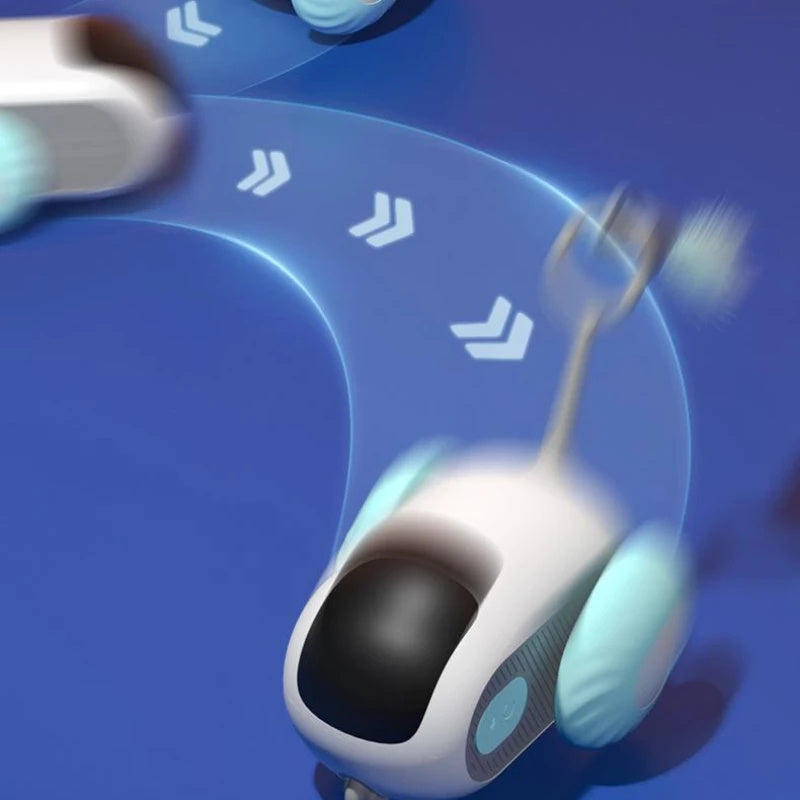 For Pet Remote Control Interactive Cat Car Toy USB Charging Chasing Automatic