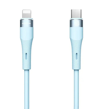 NILLKIN Liquid Silicone Cable Type C To Lightning Cable 2.4A For iPhone 12 14 14 Pro Max Fast Charging For iPhone USB C Cable