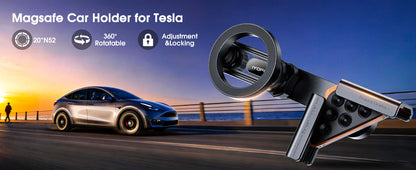    MagSafe Car Phone Mount with durable suction design