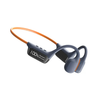 Écouteurs à Conduction Osseuse Bluetooth 5.4 Écouteurs sans Fil Étanche IPX8 pour la Natation et le Sport, avec Lecteur MP3 et 32 Go de RAM