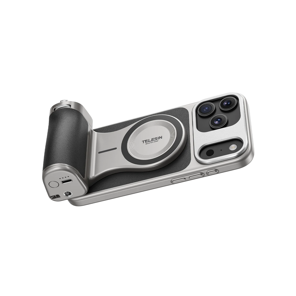 TELESIN Master Phone Camera Grip for IPhone17 Pro / Pro Max  with Remote Shutter Handheld Mount Handheld Photography Accessories