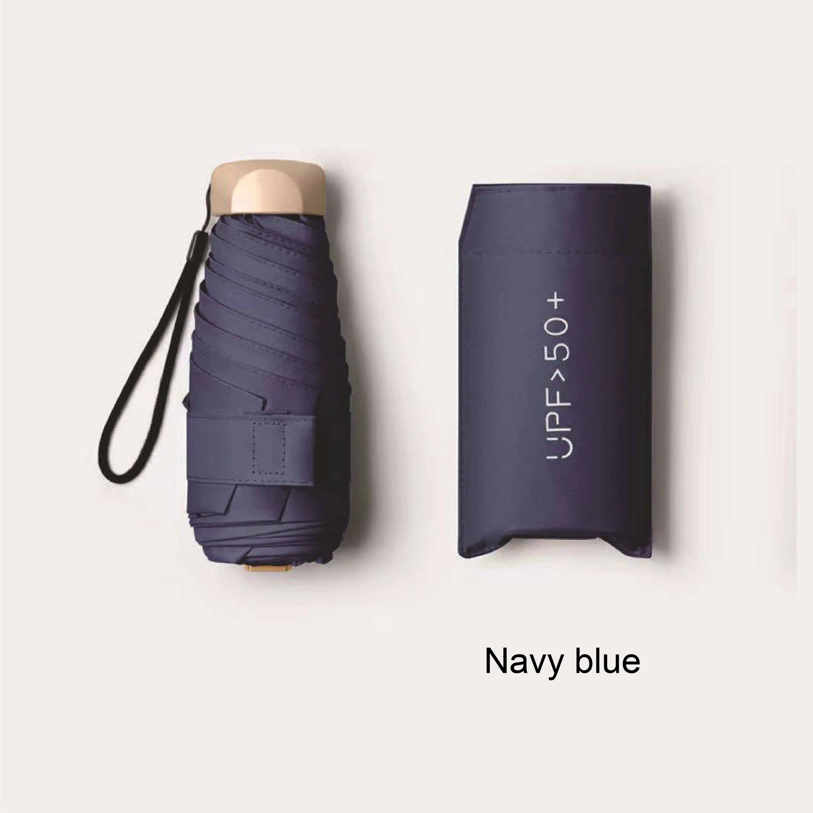 Mini five-fold umbrella sun protection sun umbrella sun protection anti-ultraviolet small and portable men and women fashion sun