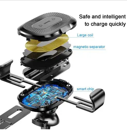Baseus Gravity Wireless Charger Car Mount (New)
