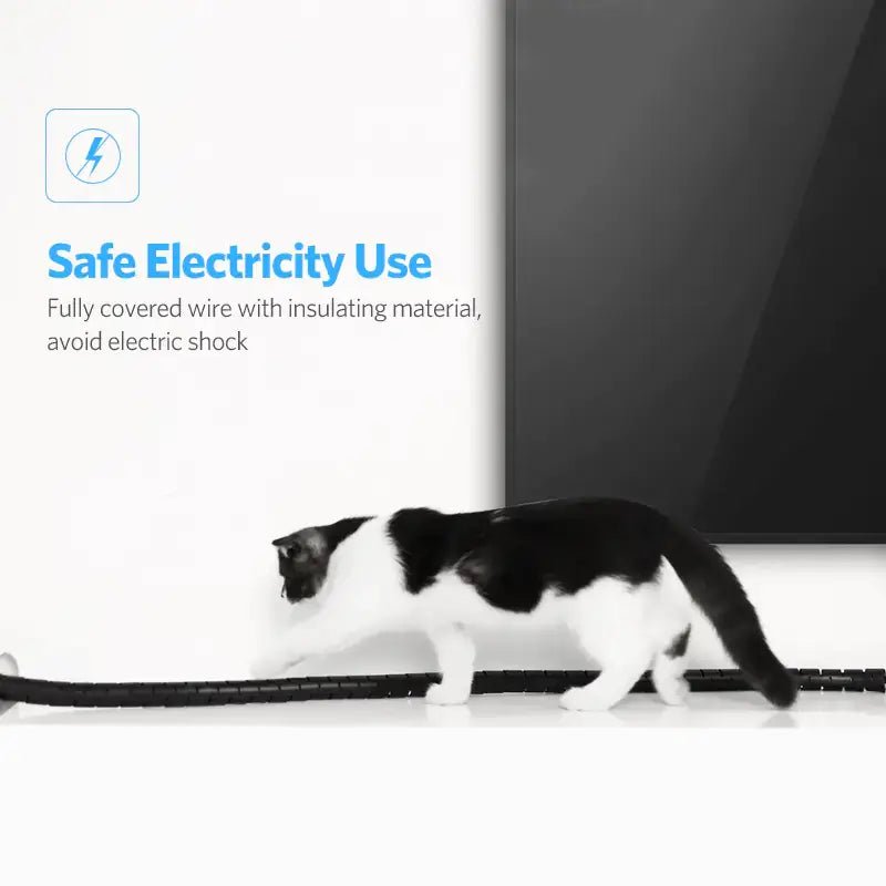 UGREEN Cable Management Sleeve for Organizing Wires