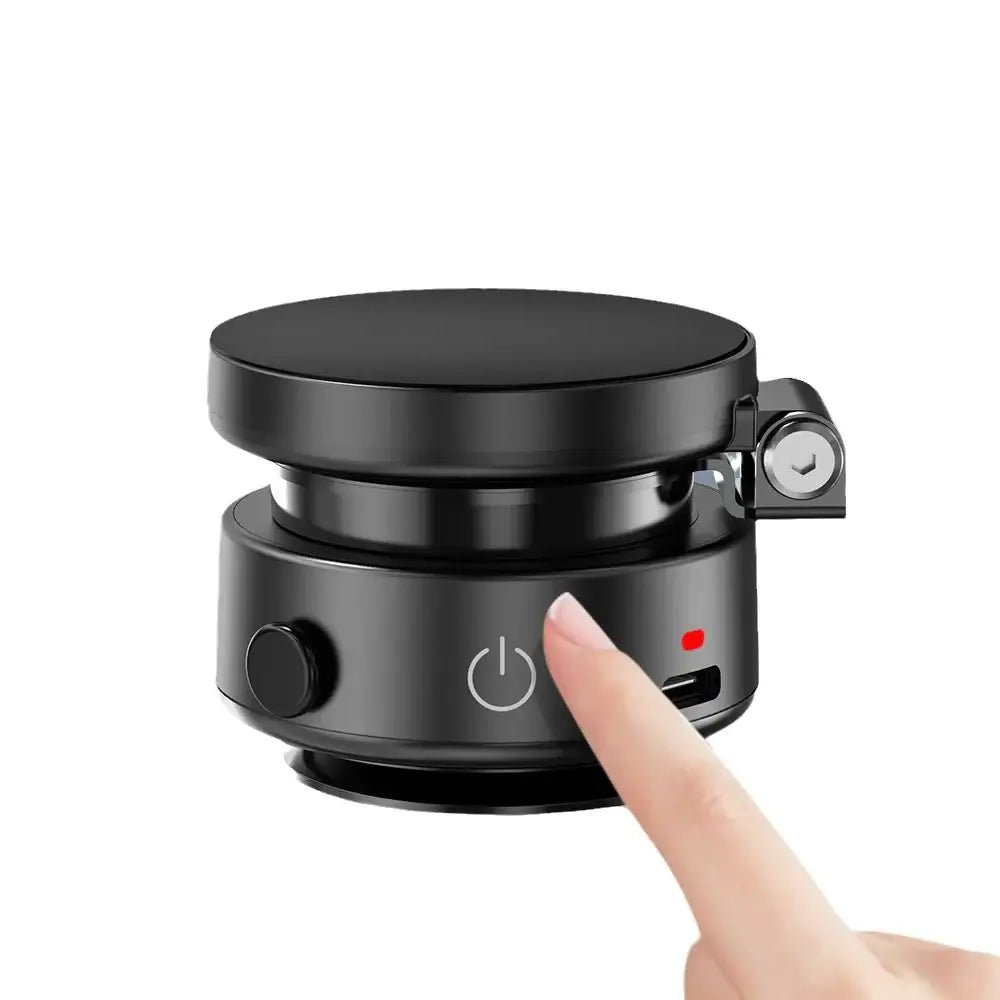 Magnetic Car Dashboard Phone Holder – Rechargeable Suction Cup Mount 