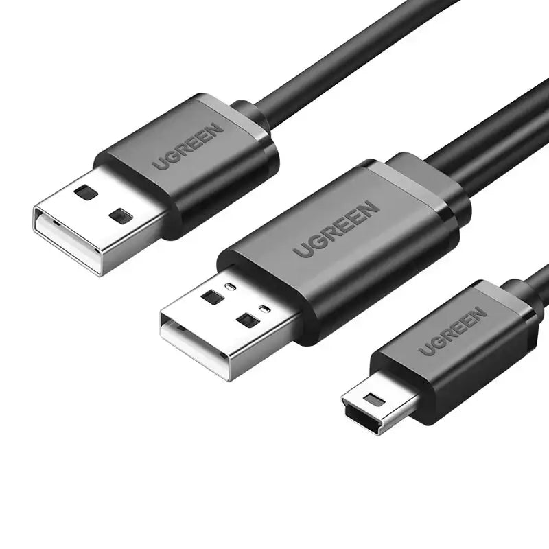 UGREEN Dual USB 2.0 to MINI USB T Port connector Techs Park
