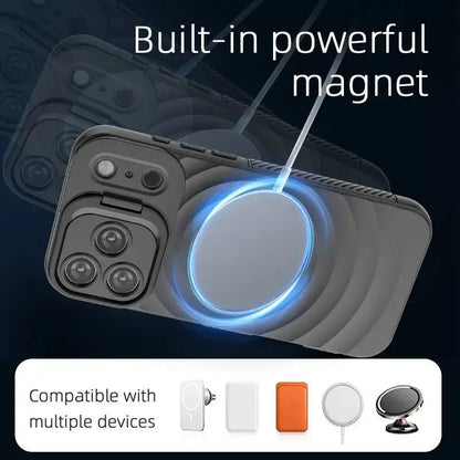 Applicable iphone 17 16 pro case Phone 15 Magnetic Wave Protective