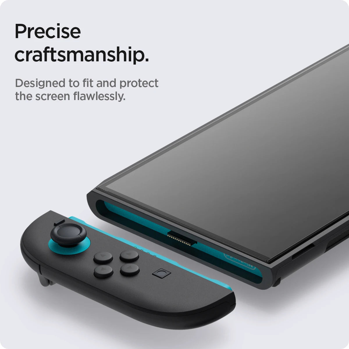 Spigen Glas.tR EZ Fit Screen Protector for Nintendo Switch 2 - 9H Hardness & Oleophobic Coating for Fingerprint Resistance