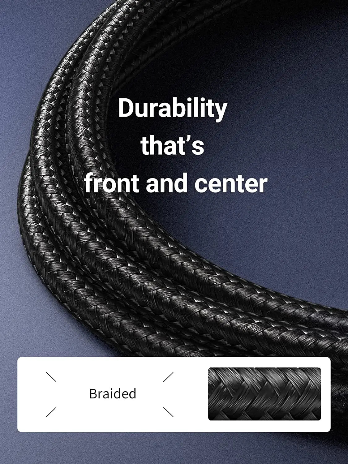 UGREEN Cat 7 Ethernet Cable 3.3FT High Speed Braided Internet Cord Cat7 RJ45 Shielded Indoor Heavy   LAN Network Cables