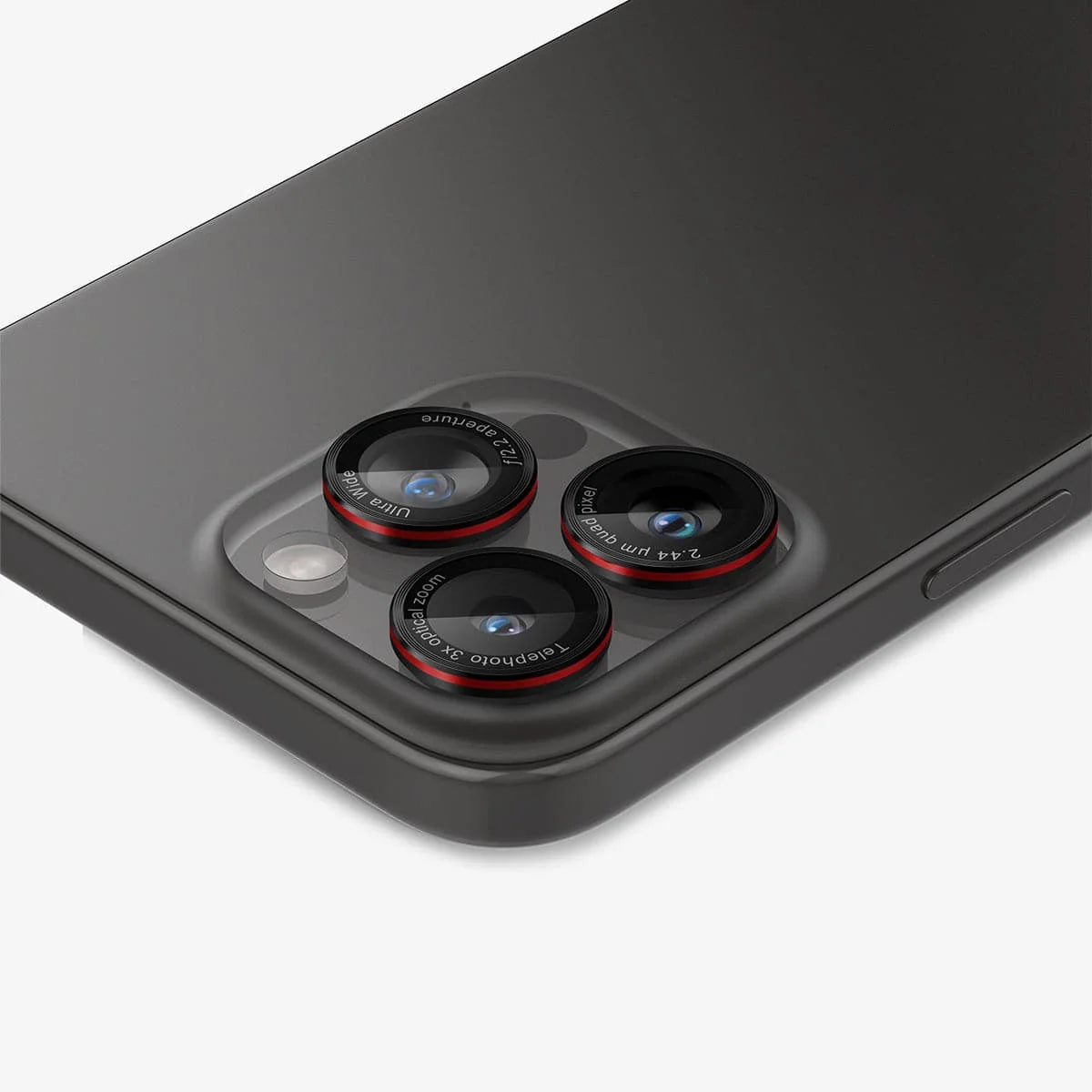 Spigen Glas.tR EZ Fit Optik Pro Lens Camera Lens Protector for iPhone 15 Pro Ma / 15 Pro / 14 Pro Max / 14 Pro