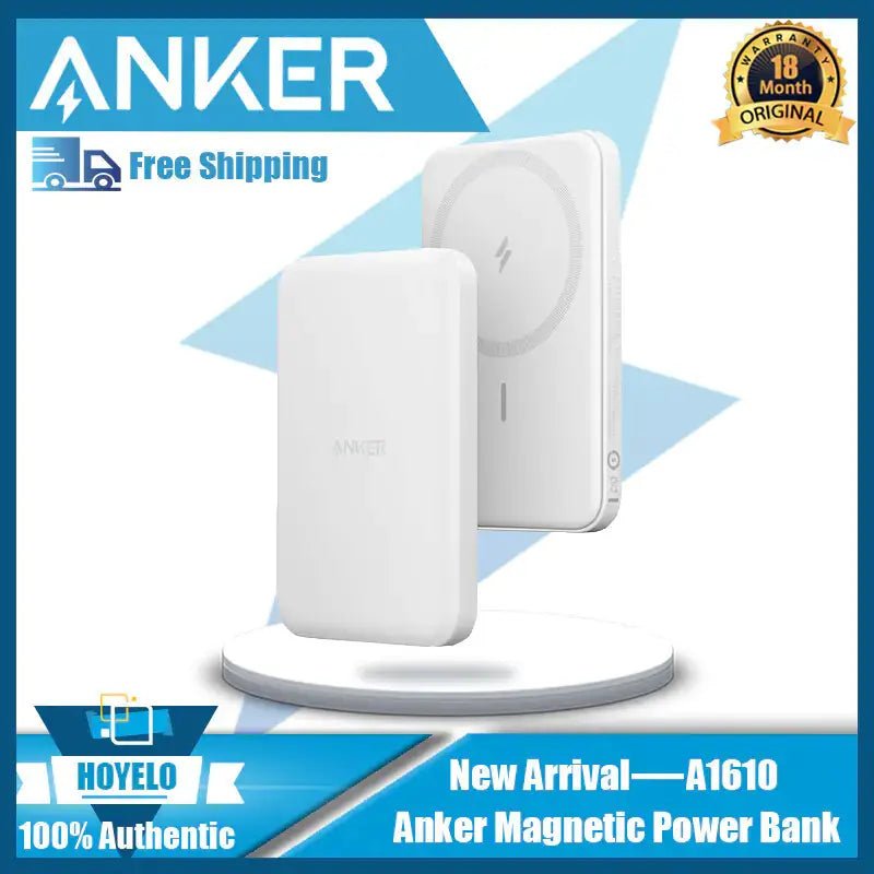Anker MagGo Wireless Power Bank – 5000mAh Portable Charger