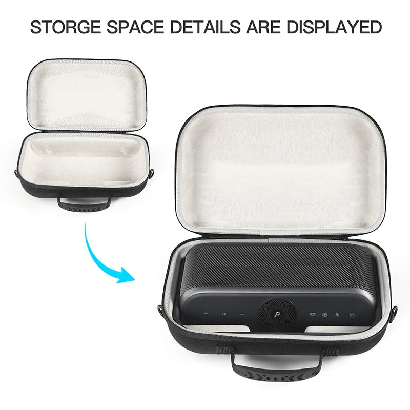 ZOPRORE Hard EVA Travel Carrying Case for Anker Soundcore Motion X600 Portable Bluetooth Speaker 50w Sound Wireless Speakers